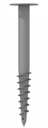 Винтовая свая. Грунт ГФ-021 - СВМ-F 57 (3) - 1000